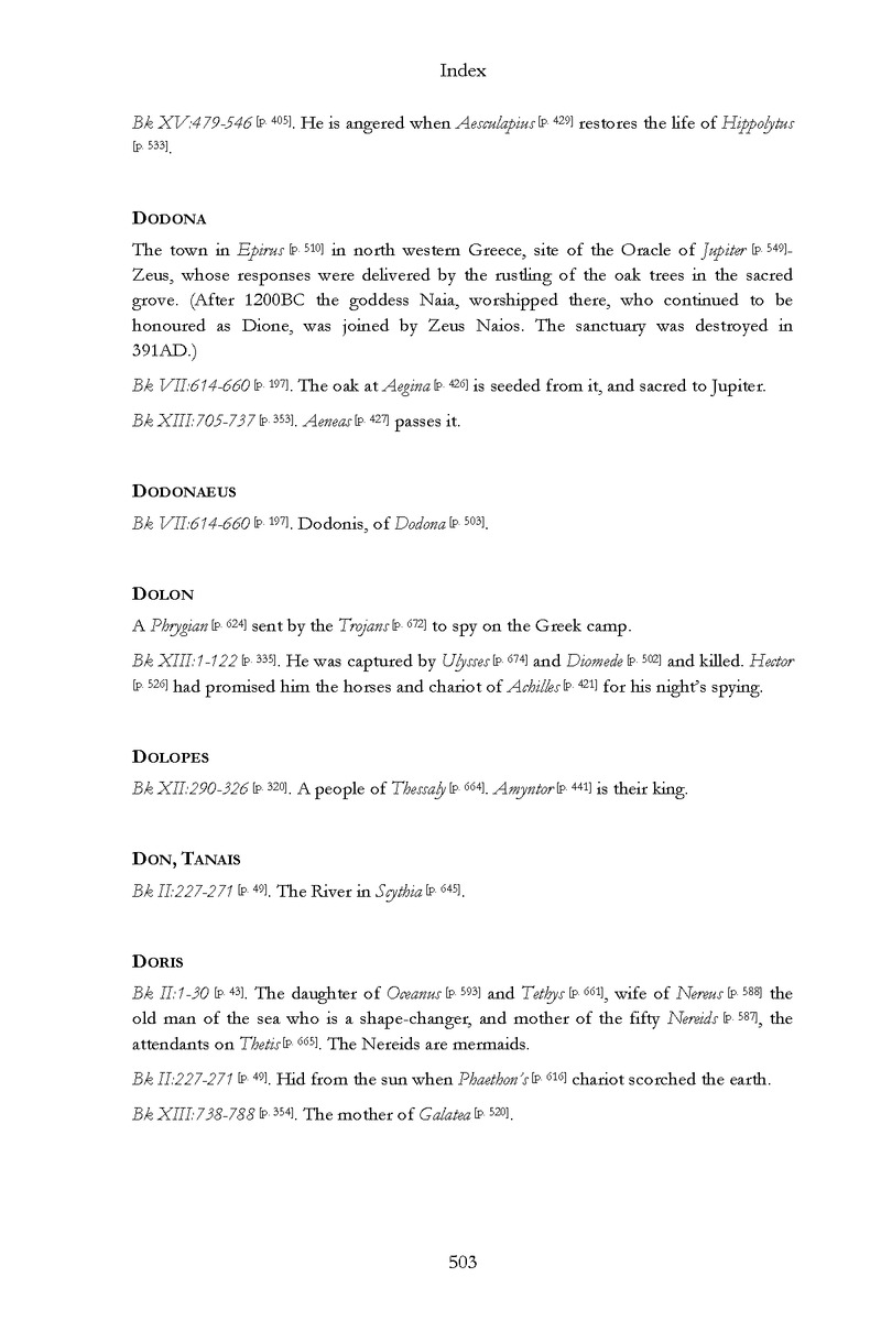 Ovid: The Metamorphoses - Page 503